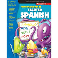 eBook: American Education Publishing 0769652794-EB The Complete Book of Starter Spanish, Grade Preschool - 1-You will receive two emails: one confirming your entire order, and one with a "Download Software" buttonYou can download immediately or return to your email to download later