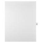 Mark Maker Legal Tabs - Letter Size - White - 1/15th cut - 25 tabs per package - 5 packages Pack - Number 189-White Single Tabs