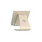 Rain Design mStand tablet plus Tablet Stand, Gold (10054)-Angle-adjustable stand ensures you get the precise viewing angle you need (10 to 50-degrees)