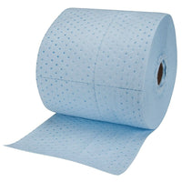 Zenith Safety Products Bonded Roll Oil, 15" x 150' Medium Weight, Blue-Spill Type: Oil Only