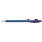 Paper Mate Flexgrip Ultra Recycled Ballpoint Pens - Retractable - 0.8mm - Blue - 12 Pack-Rubberized barrel for extra comfort