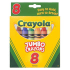 Crayola Jumbo Crayons Peggable Tuck Box - 48 Pack-Crayons provide true color, no piling, build up, or erasing of crayon layers good lay down