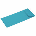 JAM Paper #10 Policy Business Coloured Envelopes - 4.125" x 9.5" - Blue Recycled - 50 Pack-Quantity: 50 Envelopes per Pack