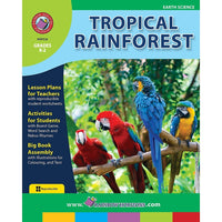 eBook: Tropical Rainforest (PDF version - 1-User Download) - ISBN 978-1-55319-280-0 - Grade K - 2-You will receive two emails: one confirming your entire order, and one with a "Download Software" buttonYou can download immediately or return to your email to download later