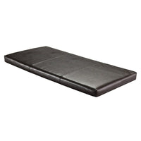 Winsome Paige Seat Cushion Espresso-Cushion size is 34" Long x 16"D x 2.17" Height.  The cushion is stuffed with foam for your comfort.