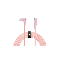 LOGiiX Piston Connect XL 90 USB-C to Lightning - 3M - Rose Gold-Unleash fast charging with this ultra-durable 3M USB C to lighting cable