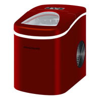 Frigidaire Countertop Compact Ice Maker with 26 lb Capacity Production per Day - Red-Produces up to 26 lbs of ice in 24 hours