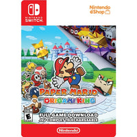 Paper Mario: The Origami King pour Nintendo Switch [Code Electronique]-Le logiciel téléchargeable n'est pas retournable ou remboursable.