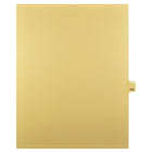 Mark Maker Legal Tabs - Letter Size - Buff - 1/25th cut - 25 tabs per package - 5 packages Pack - Number 190-Buff Single Tabs