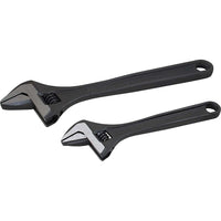 Gray Tools 2 Piece Adjustable Wrench Set, 8" & 12", Black Oxide Finish-Contains: 8" & 12" Adjustable Wrenches.