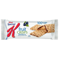 Kellogg's Special K Crisps - Blueberry - 125g - 6 Pack-Light and crisp blueberry-flavoured pastries are drizzled with a touch of icing - and are 100 calories per two-crisp serving.
