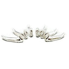 Elegance Swan Knife Rests, Silver-Plated, 6 Pack-Six knife rests