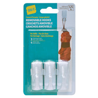 Seal-It Mounting Hooks - White - Small - 3 Pack-Small mounting hook