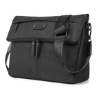 Bugatti Reborn Collection Convertible Crossbody/Waist Bag - Black (CBY2234BU-BLACK)-Black recycled water-repellent polyester