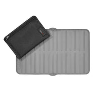 WeatherTech FlexTray & Storage Bag - Multi-use Folding Silicone Mat - Grey-Silicone Multi-Use Protection Tray