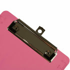 JAM Paper Small Plastic Memo Clipboard - 6" W x 9" H - Pink - 12 Pack-Quantity: 12 per pack. Heavy duty clipboards are made from quality plastic and designed to be long lasting.
