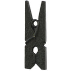 JAM Paper Wood Clothing Pin Clips, Small, 7/8, Black, 2 Packs of 50, 100 Total (230729131a)-5