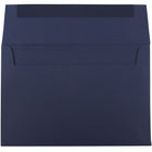 JAM Paper A8 Invitation Envelopes, 5.5 x 8.125, Navy Blue, 250 Pack (LEBA767H)-Blank interior for personalized message