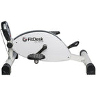 FitDesk Active Office Under Desk Cycle (FD3030)-8 position magnetic resistance and balanced flywheel with twin belt drive keeps the pedal motion smooth and whisper quiet