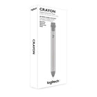 Logitech Crayon Digital Pencil for all iPads (2018 releases and later) with Apple Pencil technology - Grey-1-Year Limited Manufacturer Warranty