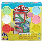 Play-Doh Fundamentals Shapes Tool Set-Includes 9 shape cutters and 6 cans of Play-Doh Brand Modeling Compound