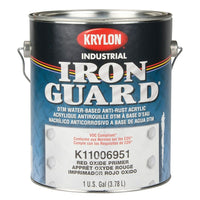 Krylon Industrial Iron Guard Red Primer 3.78L 3.78 L (K11006951)-Size: 3.78 L