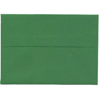 JAM Paper 4bar A1 Envelopes, 3.63 x 5 1/8, Brite Hue Christmas Green Recycled, 250 Pack (15811H)-Green brite hue recycled envelope