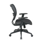 SPACE AirGrid Seat and Back Task Chair-One Touch Pneumatic Seat Height Adjustment