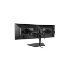 StarTech ARMBARDUO Dual-Monitor Desktop Stand-Steel and Plastic