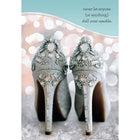 Millbrook Studios 5-3/8" x 7-3/4" Never Let Anyone Greeting Cards and Envelopes, 18 Pack (06329)-Printed on uncoated card stock