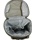 Cathay Importers Black Polyester Cooler Tote With 2 Wine Glasses (EC-06-2606-BLK)-Insulation compartment for food and beverages