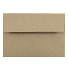 JAM Paper 4bar A1 Envelopes, 3.63 x 5 1/8, Brown Kraft Paper Bag Recycled, 1000 Pack (LEKR900SFB)-Brown