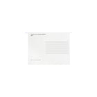 Gry Mattr Paper Hanging File Box - 7.25" x 13.75" x 10.6" - White-Dimensions: 10.6" x 7.25" x 13.75"