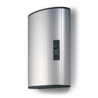 Durable Office Products Brushed Aluminum Key Cabinet with Combination Lock - 72 Key - Silver-Silver
