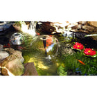 Koolatron 270 Gallon Liner Pond Kit with Solar Light-Includes UL & ULC Approved pump with 2 fountain heads, diverter & telescopic riser