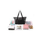 PACK N FOLD 51111 Foldable Lightweight Water-Resistant Tote Bag, Black-5