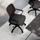 CB Office Workex Mesh Office Chair - Black-Durable Black nylon spider base with dual wheel nylon casters