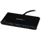 StarTech 4-Port USB-C Hub with Power Delivery, USB-C to 4 x USB-A-Supports USB Power Delivery 2.0 to power and charge your laptop when coupled with your laptop's USB-C based power adapter