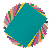 North American Paper Inc. Construction Paper - 9" x 12" - Assorted Colours - 48 Sheets-Perfect for projects or arts & crafts