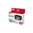Canon PGI-1200XL CMYK Ink Value Pack (9183B008)-Cyan, Magenta, Yellow, Black