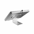 CTA Digital VESA Compatible Curved Stand and Wall Mount for Paragon Tablet Enclosures - Silver-Suitable for Contact-Free Transactions