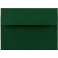 JAM Paper A7 Invitation Envelopes, 5.25" x 7.25", Dark Green, 1000 Pack (263917095b)-Dark green
