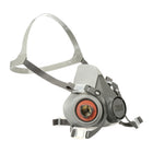 3M Half Facepiece Reusable Respirator - Medium-Comfortable soft, lightweight facepiece with easy-to-adjust head straps