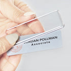 Avery The Mighty Badge for Laser Printers - Silver - 4 Pack-Labels per sheet: 8