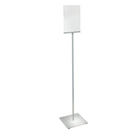 Azar Pedestal Two-Sided Sign Holder - 8.5" W x 11" H -Sold in Multiples of: 1
