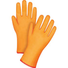 Zenith Safety Winter Lined Gloves - Size Large/9 - 12" L - Pvc - Foam Fleece Inner Lining - Winter Weight - 12 Pack-Cuff Style Gauntlet