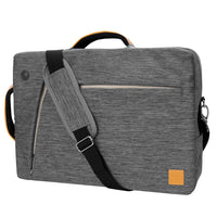 Vangoddy Slate Shoudler Carrying Bag For 17.3" Laptop - Grey-VanGoddy Slate 3 in 1 Messenger/Backpack with Adjustable shoulder straps