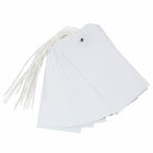 Jam Paper Gift Tags with String - Medium - 4 3/4" x 2 3//8" - White - 1000 Pack-Size: 4 3/4 x 2 3/8 inches