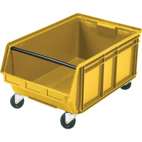 Kleton Mobile Giant Stacking Bin - Yellow-Capacity: 150 lbs.