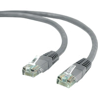 Staples 7' CAT5e Ethernet Networking Cable, Grey-Connects two network devices for high speed Internet access